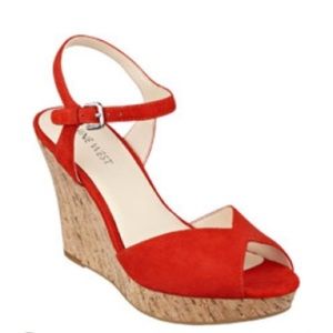 Nine West
Bigeasy Wedge Sandals womens size US 6.5